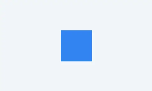 Blue selectable square on non-selectable gray background