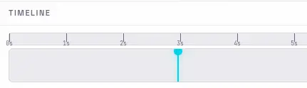 Text Effects Generator timeline editor with animation keyframes and playback controls for GSAP animations